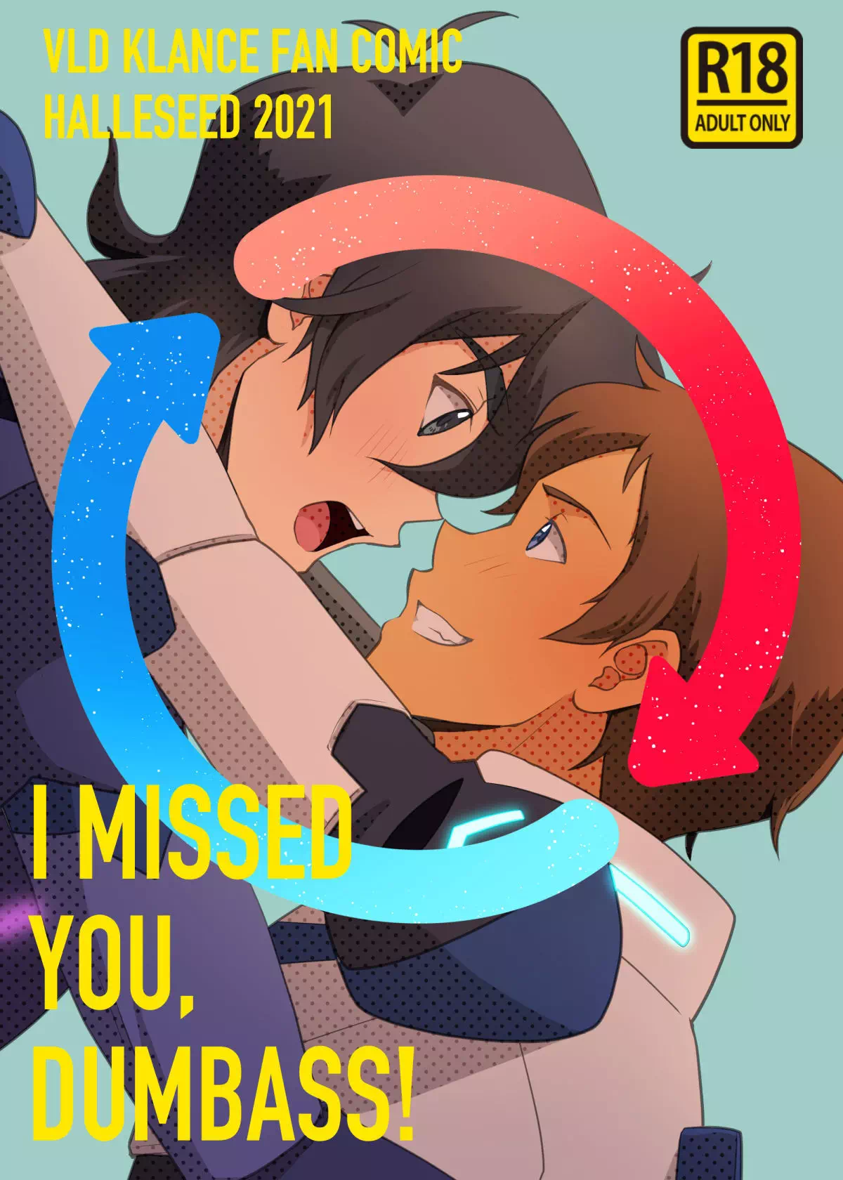 Порно комиксы яой Voltron (Вольтрон) VDL Klance Лэнс и Кит – I missed you,  dumbass! (Я скучал