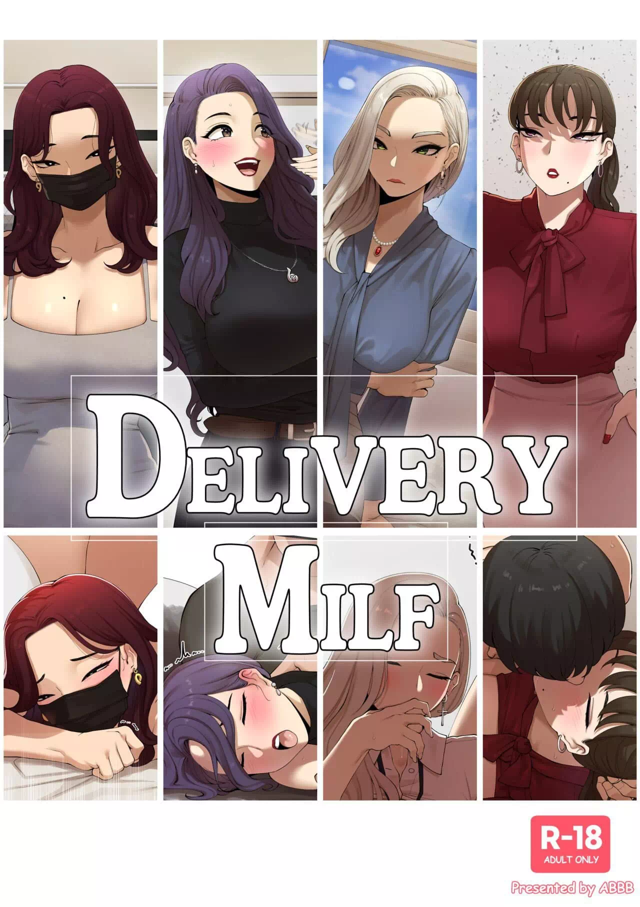 Хентай порно комикс Доставка Милф (Delivery MILF). Часть 1